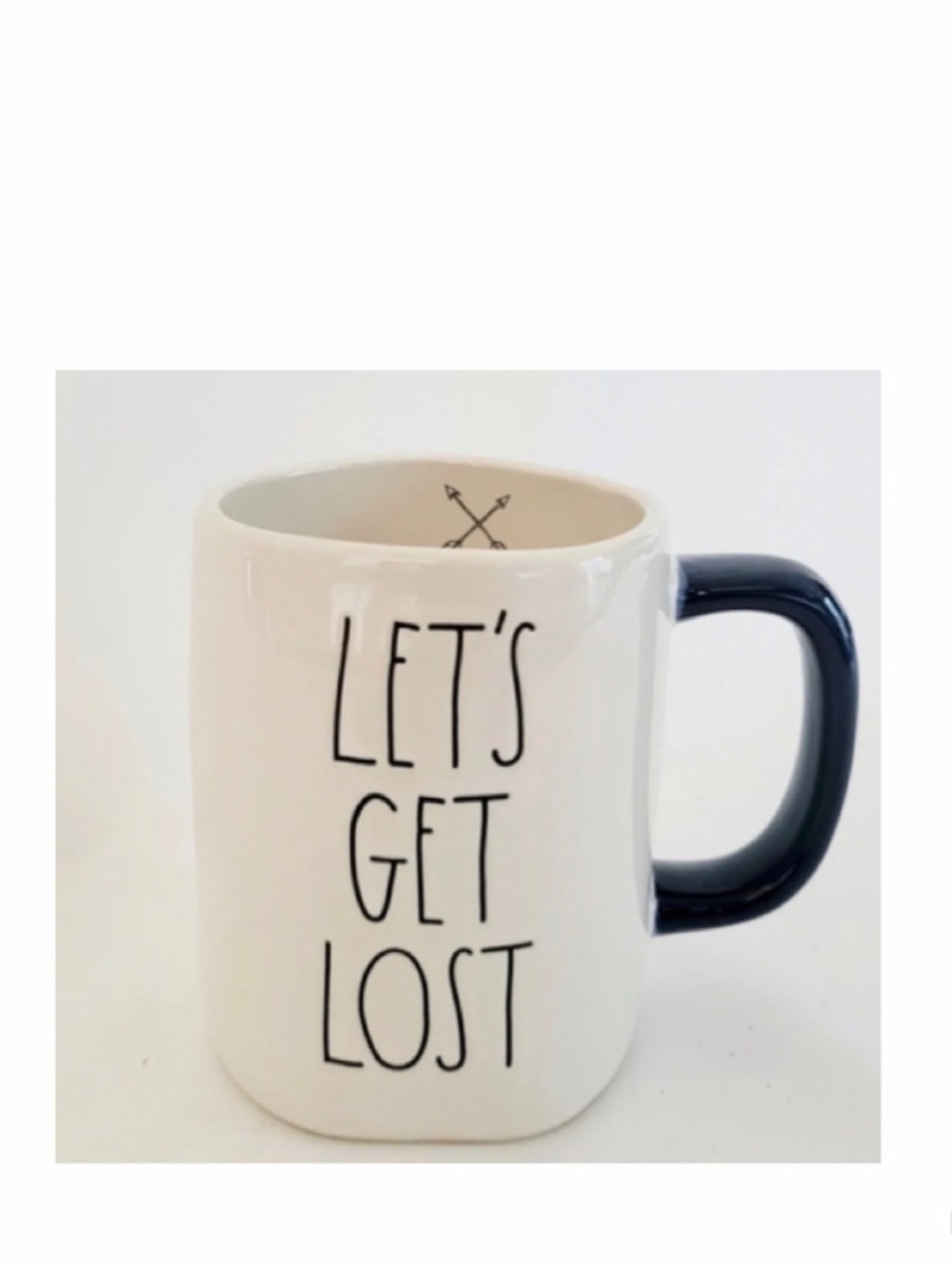 NEW Rae Dunn Let's Get Lost Mug